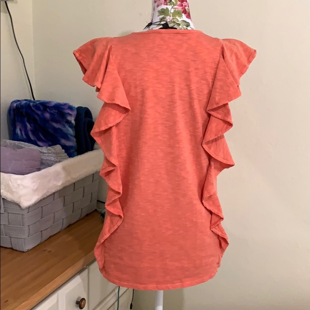 Frye Ruffle Sleeveless Top - Picture 6 of 14